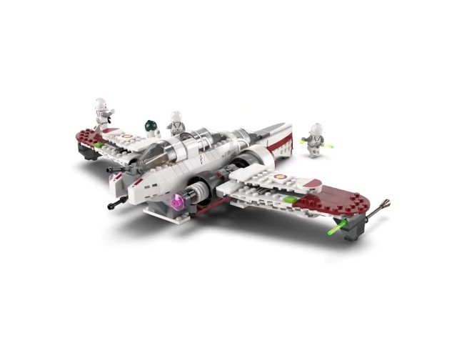 STARCRAWLER ANTS 7\" 限定Red/White Splatter LEGO Caça estelar ARC-170 75402 497 Peças | Shopping | LATAM Pass